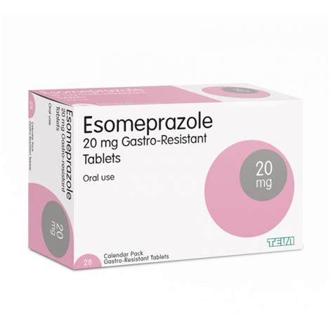 Esomeprazole - Drugs - Medical Products - PocketDrugGuide