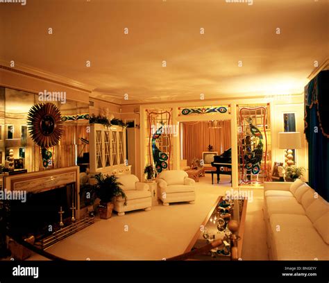 The Living Room, Graceland Mansion, Elvis Presley Boulevard, Whitehaven ...