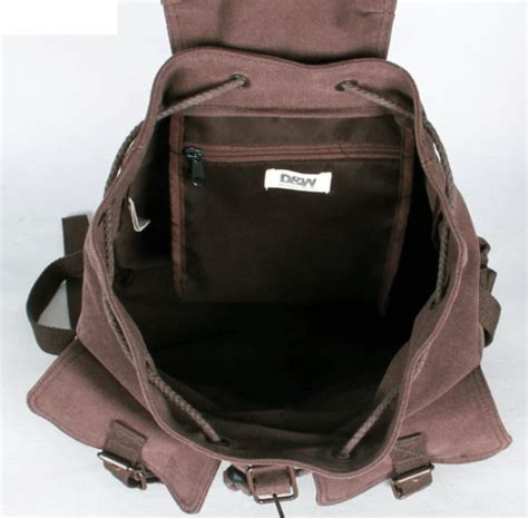 Vintage canvas backpacks women, women's everyday backpack purse - YEPBAG