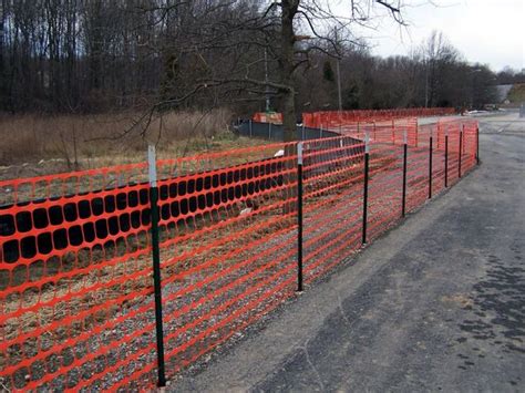 Fence, Safety 50' w/ 5 T-Post | Anderson Rentals