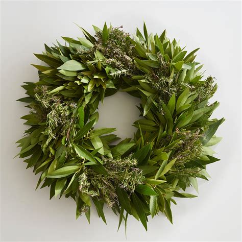 Bay Leaf Wreath with Rosemary – McFadden Family Vineyard & Farm