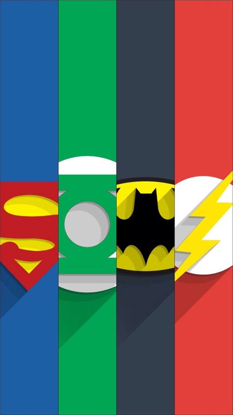 Superheroes Logos Wallpaper - WallpaperSafari