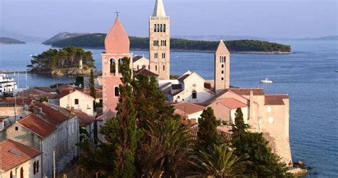 Rab town Croatia attractions - Four towers tour and the old town