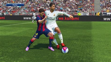 PES 2015 GAMEPLAY | El Clasico: Real Madrid - FC Barcelona | PS4 Demo ...