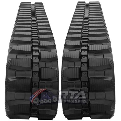 2 Rubber Tracks Fits Yanmar VIO55 VIO55CR VIO45 400X75.5X74 16 ...