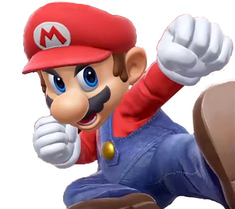 Super Smash Bros Ultimate Mario Png