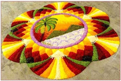 Latest Flower Rangoli Designs 2022: That Will Steal Your Heart Away!