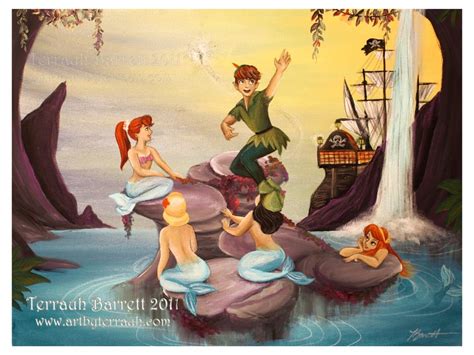 in the mermaid lagoon - Disney's Peter Pan Fan Art (27845300) - Fanpop