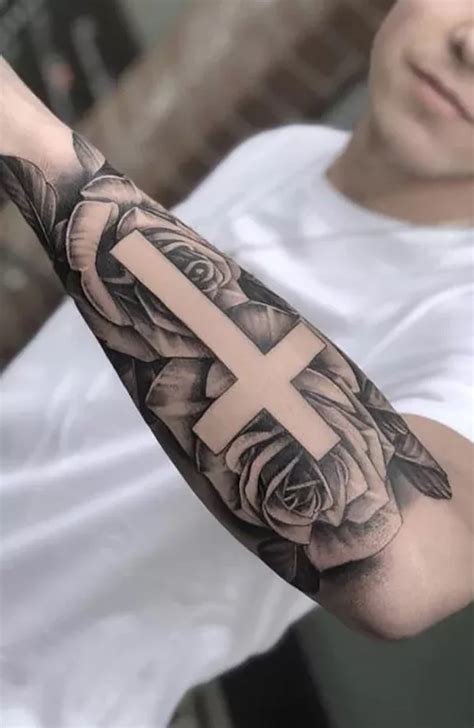 60 Best Jesus Cross Tattoos that will Inspire You in 2021 Forarm Tattoos, Forearm Sleeve Tattoos ...