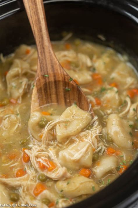 Crockpot Chicken and Dumplings & VIDEO