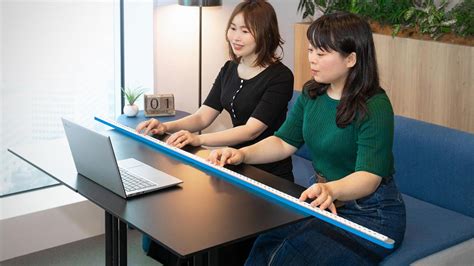 Google Japan Made A Keyboard That Has All The Keys In A Single Row