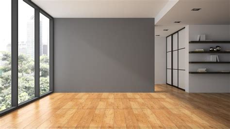 An empty room in 3D rendering 2076420 Stock Photo at Vecteezy