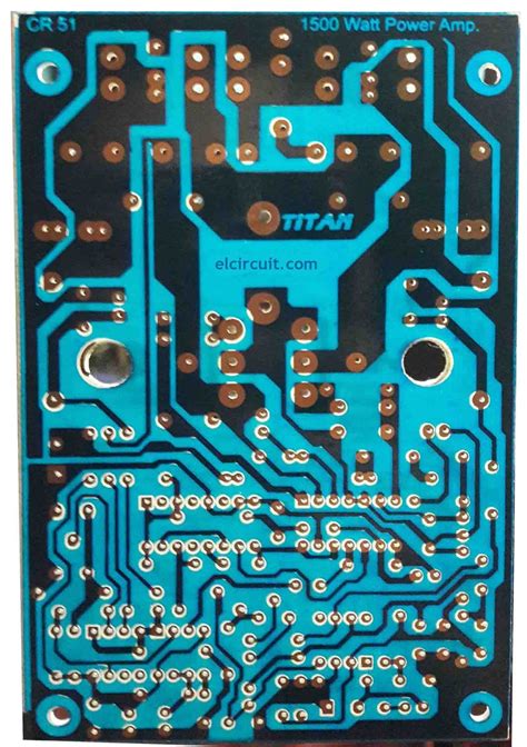 Power Amplifier 1500W Class D IR2110 CD4049 - Electronic Circuit