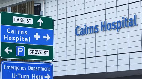 Cairns Hospital is experiencing a high volume of patients coming ...