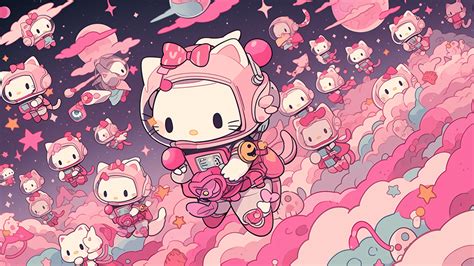 Hello Kitty Wallpaper 4K