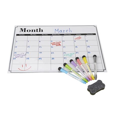 Small Whiteboard Calendar - Printable Calendar 2023