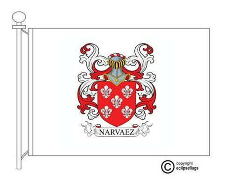 narvaez coat of arms flag – EclipseFlags