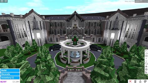 BLOXBURG MANSION | Castle house design, Design your dream house, Luxury ...