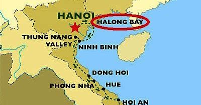 HALONG BAY, Vietnam: MAP & LOCATION