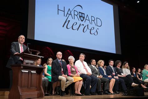 61 members of faculty and staff celebrated as Harvard Heroes – Harvard Gazette