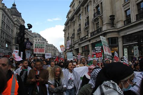 The London Palestine Protests in Pictures