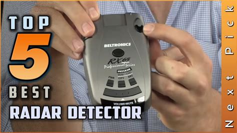 Top 5 Best Radar Detectors Review in 2023 - YouTube