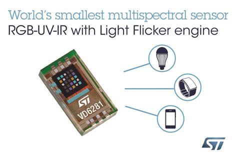 RGB UV IR light sensor is under 1x2mm - Electronics-Lab