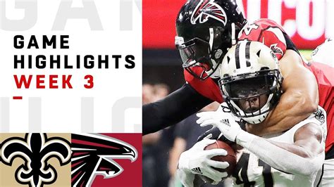 Saints vs. Falcons Week 3 Highlights | NFL 2018 - YouTube