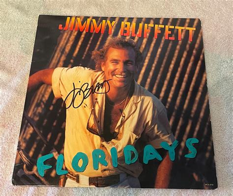 JIMMY BUFFETT Autographed SIGNED 1 Record Vinyl - Etsy