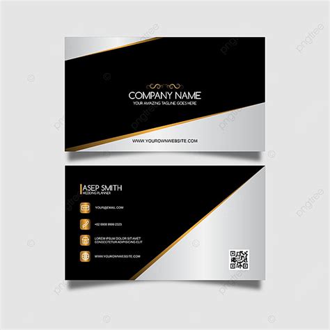 Elegant Business Card Template for Free Download on Pngtree