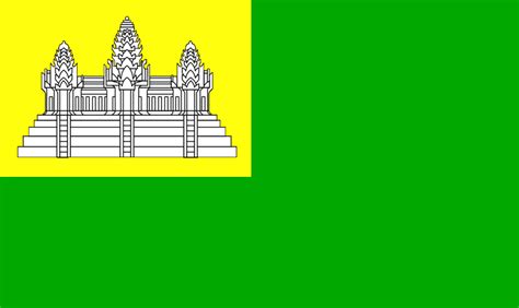 (Alternate) Flag of the Khmer Republic by ramones1986 on DeviantArt