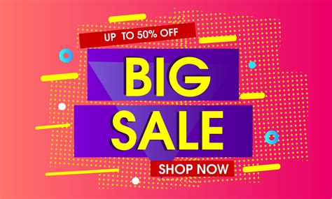 Big sale with pink abstract background 676626 Vector Art at Vecteezy