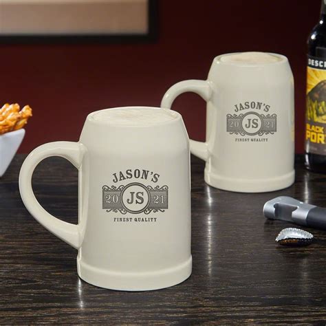 These steins are the perfect gifts for beer lovers! #steins #gifts #beer | Personalized beer ...