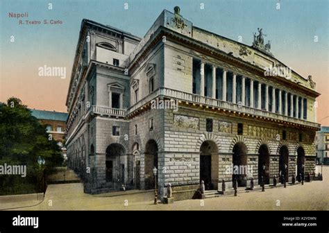 NAPLES - TEATRO DI SAN CARLO - opera house Stock Photo - Alamy