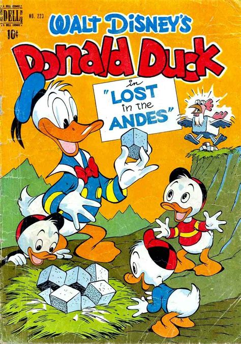 Donald Duck - Lost in the Andes cover by Carl Barks | Donald duck comic, Disney duck, Disney