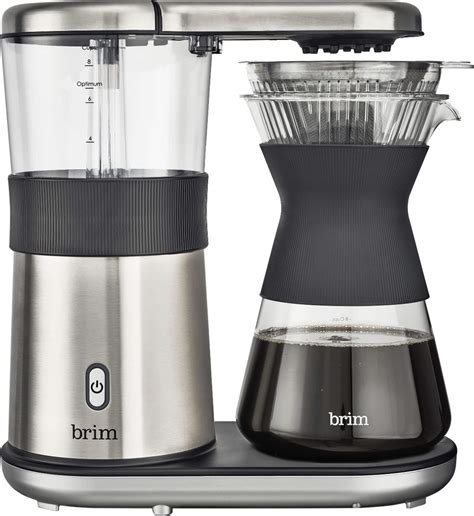 Customer Reviews: Brim 8-Cup Electric Pour Over Coffee Maker Stainless Steel 50011 - Best Buy