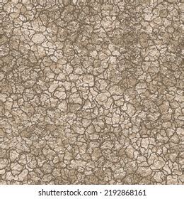 Desert Dry Mud Cracks Brown Background Stock Vector (Royalty Free ...