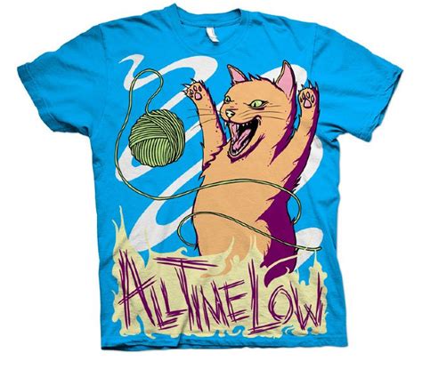 all time low shirt | All about time, All time low, Band merch