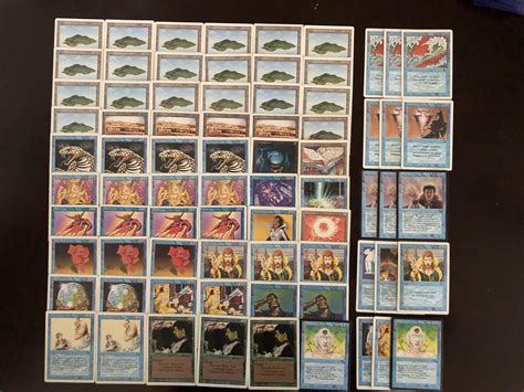 My first old school deck in paper. : r/oldschoolmtg