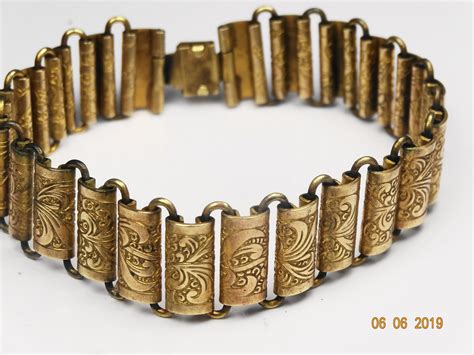 Victorian Book chain bracelet