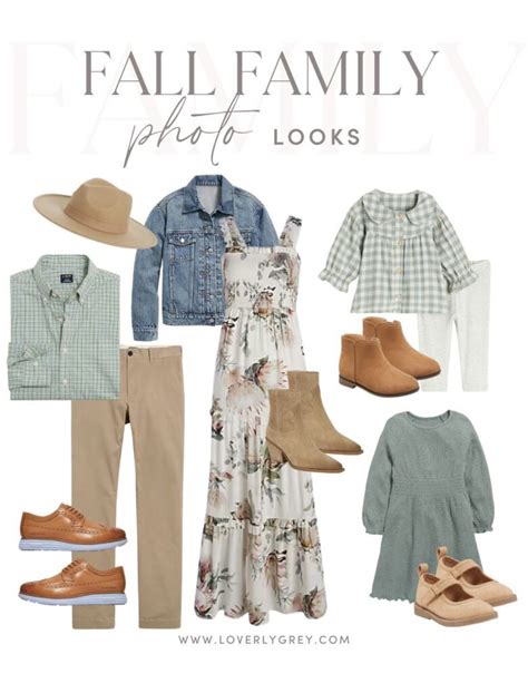 Fall Family Photo Outfit Guide 2023 - Loverly Grey