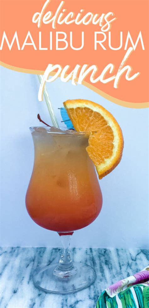 Malibu Rum Punch Recipe