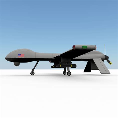 Predator Drone 3D Model $15 - .3ds .dae .fbx .max .obj - Free3D