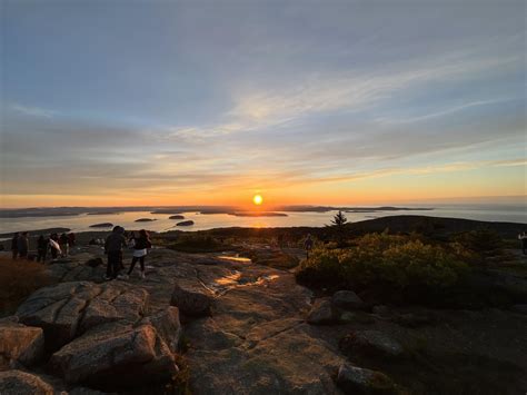 A very special sunrise over Acadia National Park : r/acadianationalpark