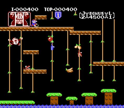 Classic NES Review: Donkey Kong Jr. - Retro Cemetery