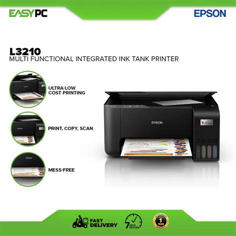 Epson L3210 Multi Functional Integrated Ink Tank Printer, Epson Micro ...