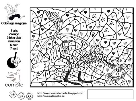 15 Excellent Coloriage Magique Maternelle Lettres Collection - COLORIAGE