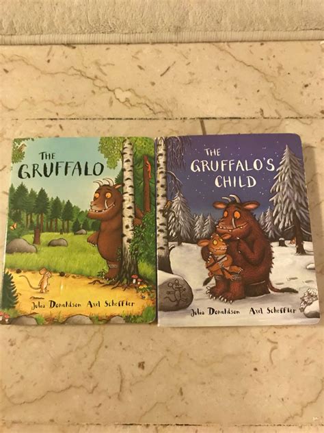 Julia Donaldson The Gruffalo Books, Hobbies & Toys, Books & Magazines, Children's Books on Carousell