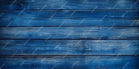 Premium Photo | Blue painted wood wall texture background