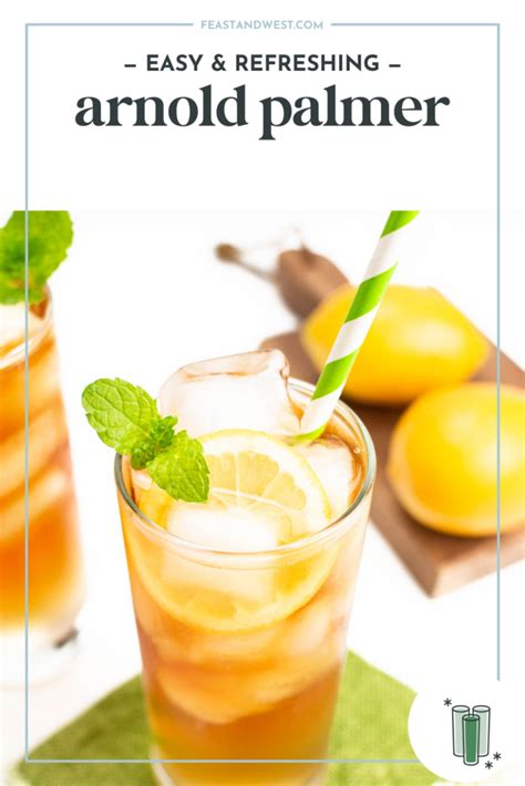 Iced Tea Lemonade Recipe (Arnold Palmer Drink) | Feast + West